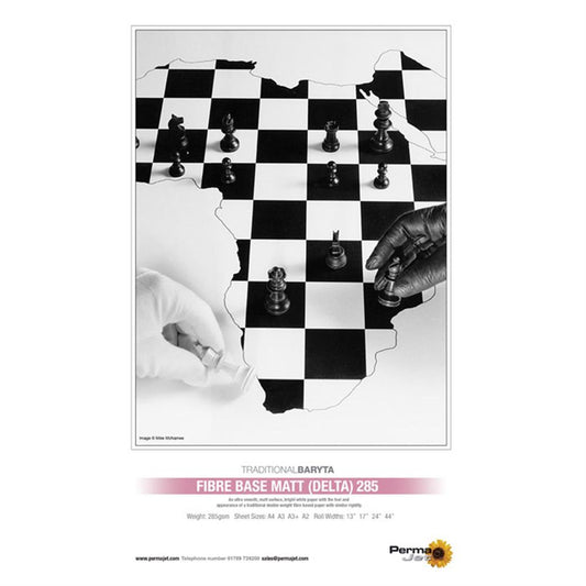 Permajet Fibre Base Matt (Delta) 285 Printing Paper A3 Plus - 25 Sheets Image 1