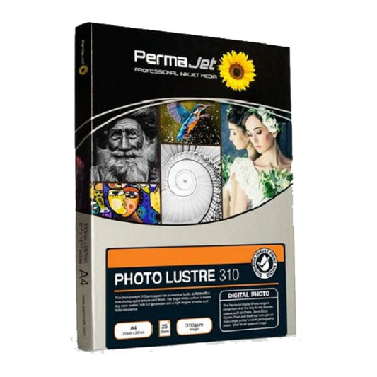Permajet Photo Lustre 310 Printing Paper A4 - 25 Sheets Image 1