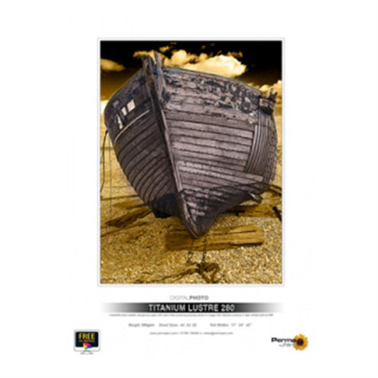 Permajet Titanium Lustre 280 Printing Paper A4 - 25 Sheets Image 1