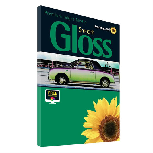 Permajet Smooth Gloss 280 Printing Paper A2 - 50 Sheets Image 1