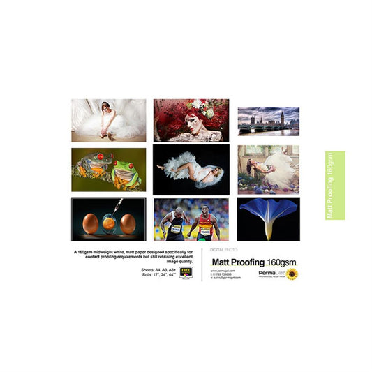 Permajet Matt Proofing 160 Printing Paper A3 - 75 Sheets Image 1