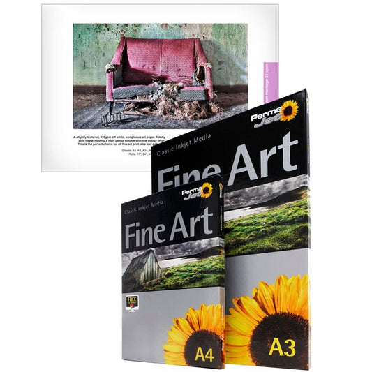 Permajet Museum Heritage 310 Printing Paper A4 - 25 Sheets Image 1