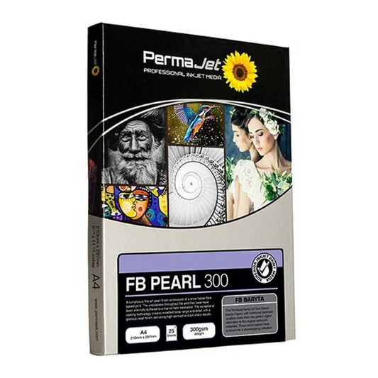 Permajet FB Pearl 300 Baryta Photo Paper A4 - 25 Sheets Image 1