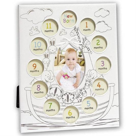 Gemma Multi Aperture Baby Photo Frame Image 1