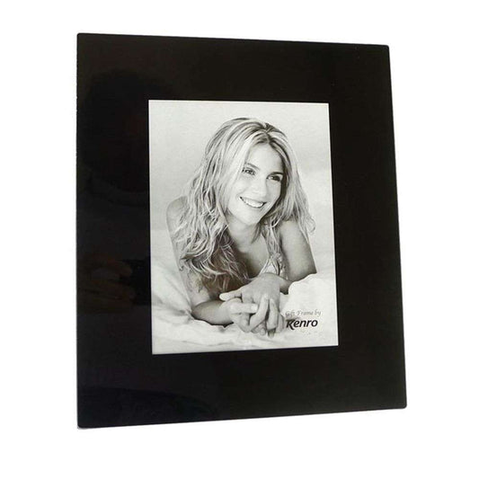 Kenro 8x6 Glass Frame - Black Image 1