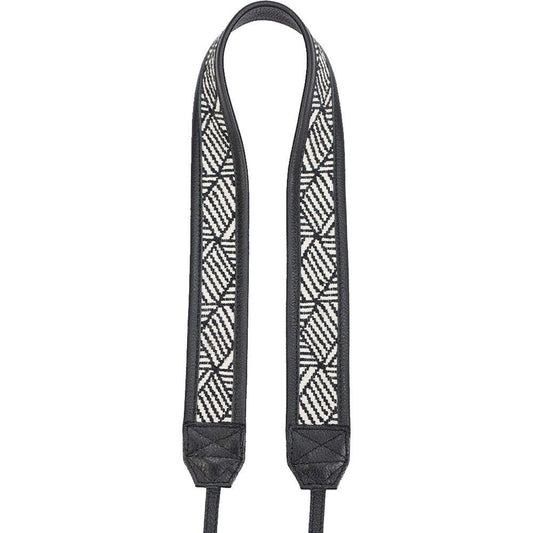 Bronkey Jaipur #103 - Fabric & Leather neck camera strap Image 1