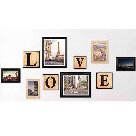 Walther Love Wall Decoration - Six frames - Four letterboards Image 1