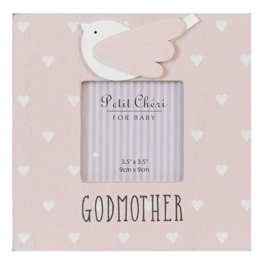Petit Cheri Square Photo Frames - Wood - Godmother Image 1