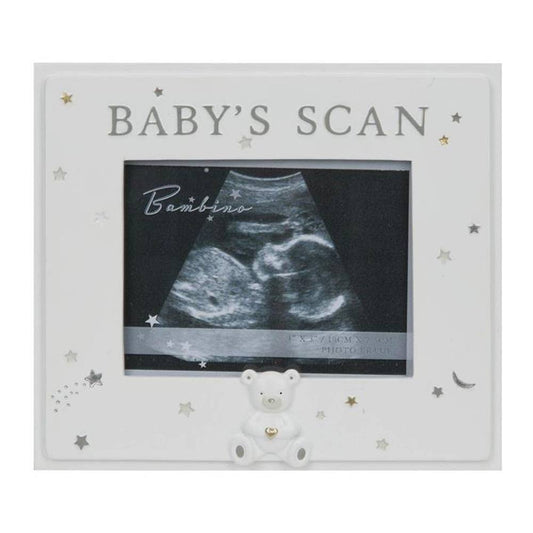 Bambino Baby Scan Photo Frame | 4 x 3 inch Photo | Handpainted Image 1