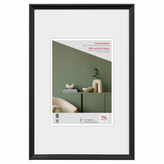 Walther Desire Photo Frame Black 6x4 Inch (Insert 4x2.75 Inch)