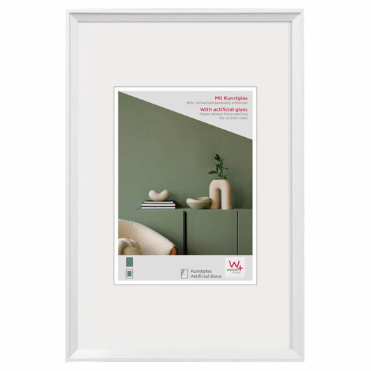 Walther Desire Photo Frame White 7x5 Inch (Insert 5.11x3.54 Inch) Image 1