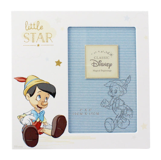 Disney Magical Beginnings 6x4 Inch Pinocchio Photo Frame Image 1