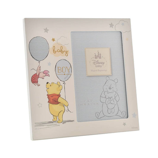 Winnie The Pooh 6x4 Baby Boy Frame Image 1
