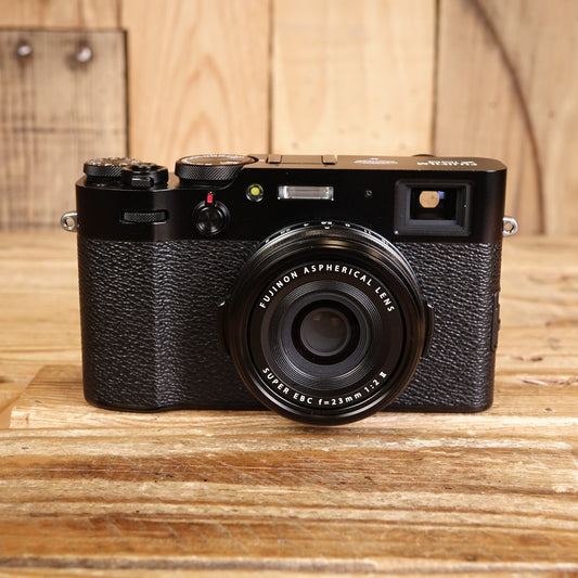 Used Fuji X100V Black Digital Camera