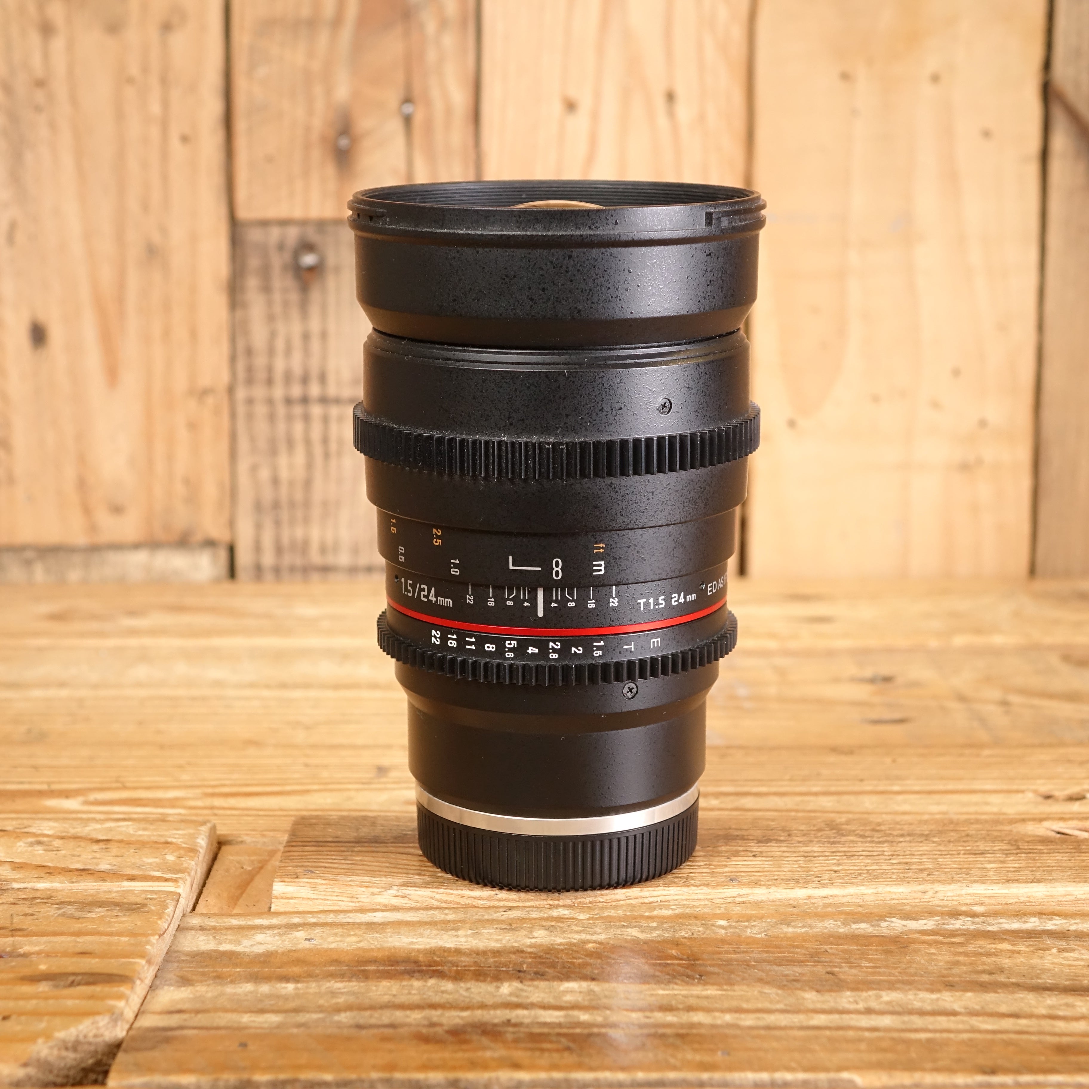 Used Samyang MF 24mm T1.5 ED AS IF UMC II - Sony FE Lens