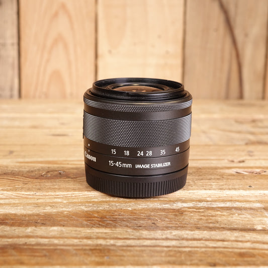 Used Canon EF-M 15-45mm IS STM Lens for EOS M