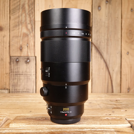 Used Panasonic Lumix 200mm F2.8 DG Elmarit Lens
