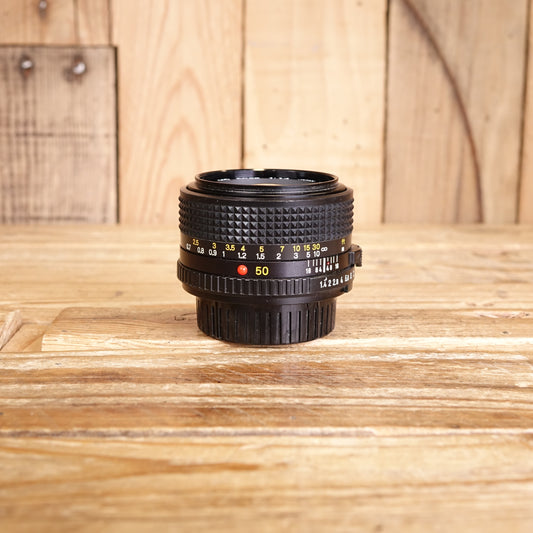 Used Minolta MD 50mm F1.4 Lens