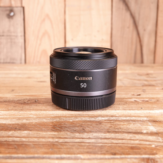 Used Canon RF 50mm F1.8 STM Lens