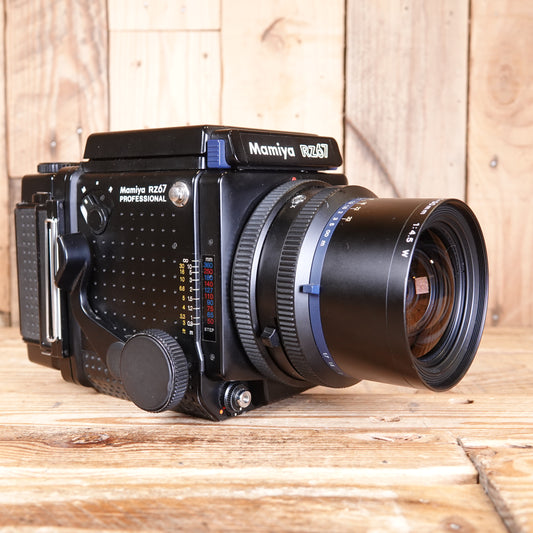 Used Mamiya RZ67 Body with 50mm F4.5 WLF and 120 back