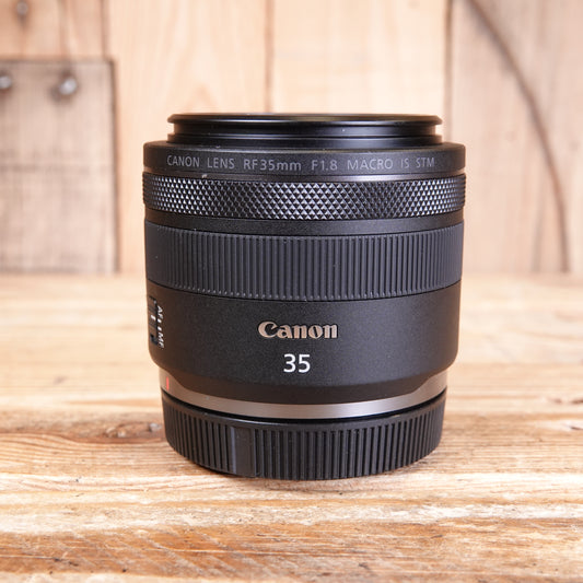 Used Canon RF 35mm F1.8 Macro IS STM Lens