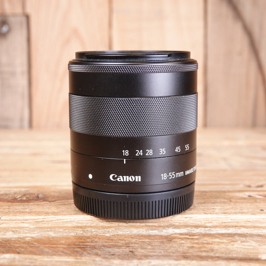Used Canon EF-M 18-55mm F3.5-5.6 IS STM EOS M Lens