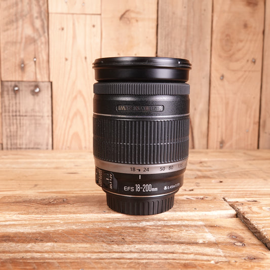 Used Canon EF-S 18-200mm IS Lens