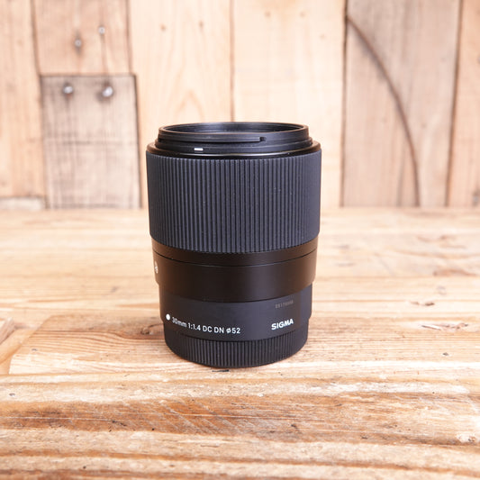 Used Sigma 30mm F1.4 DC DN Contemporary Lens - Canon M