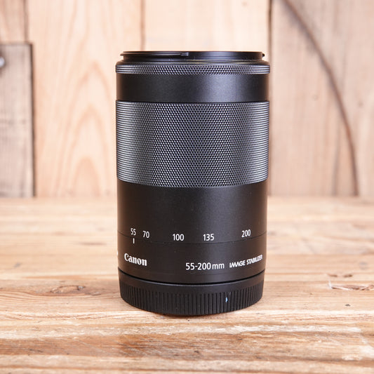 Used Canon EF-M 55-200mm F4.5-6.3 IS STM Lens
