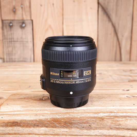 Used Nikon AF-S Micro 40mm F2.8 G Lens