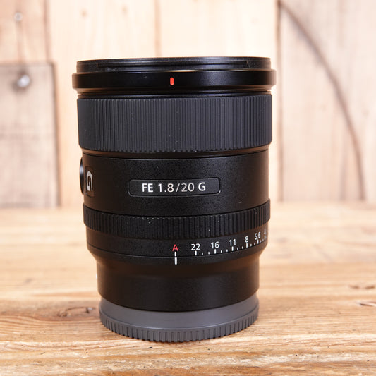 Used Sony FE 20mm F1.8 G Lens
