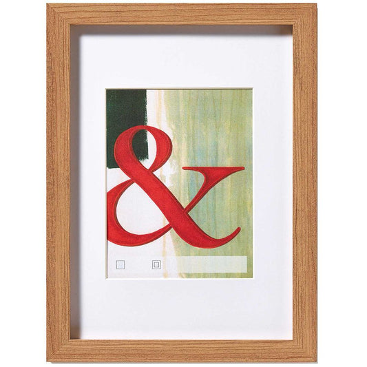 Walther Beech Stockholm 6x4 8x6 Inch Photo Frame Image 1