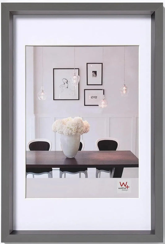 Walther Steel Style Photo Frame Steel 20x16 Inch
