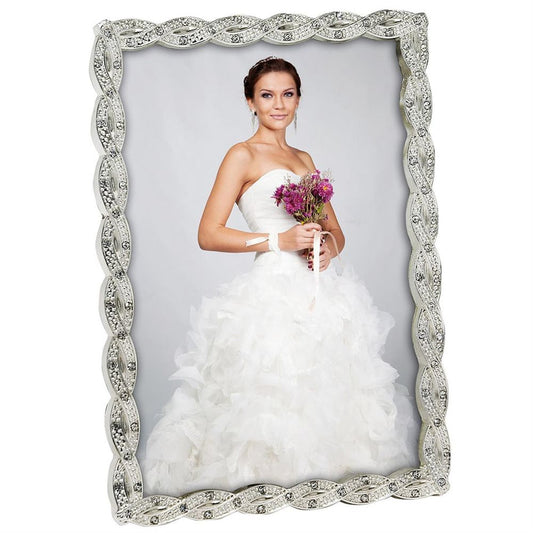 Cezanne Silver 6x4 Photo Frame Image 1