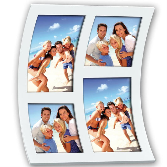 Recife Curved Acrylic White Multi Frame Image 1