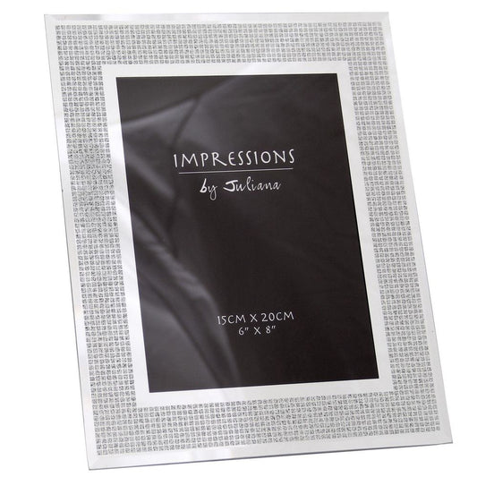 Glitter Crystal Square 8x6 Photo Frame Image 1