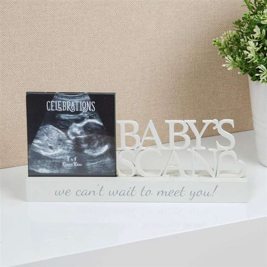 Celebrations Photo Frames | 4x4 Inch Photo Size | Baby's Scan Image 1