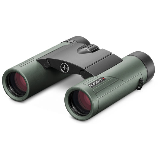 Hawke Frontier EDX 8x25 10x25 Green Binoculars front