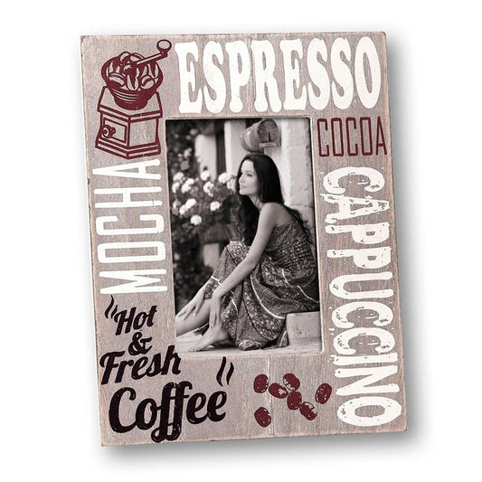 Espresso Wood 6x4 Photo Frame Image 1