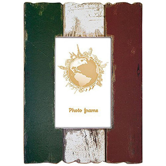 Flag of Italy Wooden 6x4 Frame Image 1