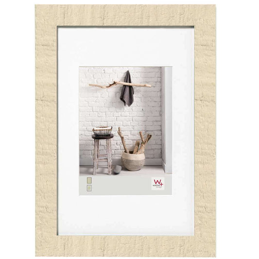 Walther Home Wooden Picture Frame - 15.75x11.75 inch - (Insert 10.75x8 inch) Cream White Image 1