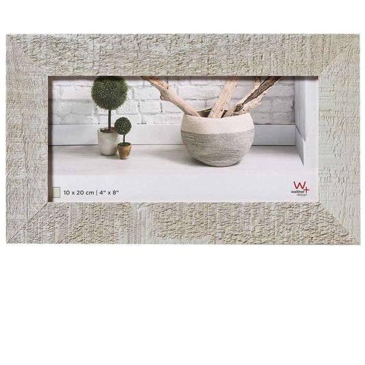 Walther Home Wooden Picture Frame - 8x4 inch - (No Insert) Light Grey Image 1