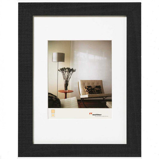 Walther Home Wooden Picture Frame - A4 Black Image 1