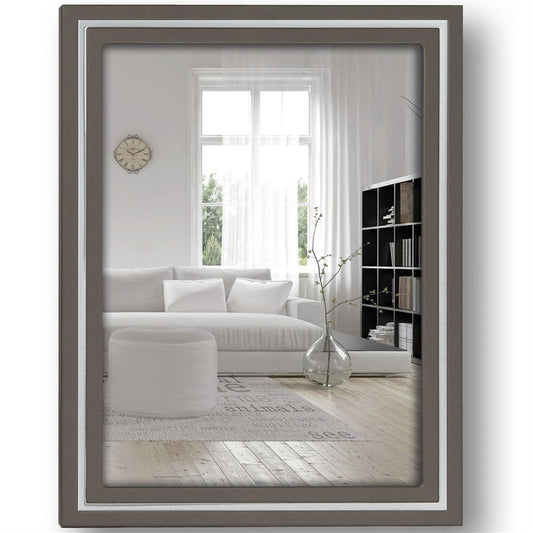 Paros Grey 8x6 Photo Frame Image 1
