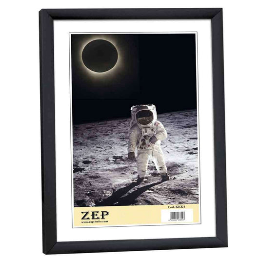 ZEP Basic Collection Photo Frame with 9x14mm Profile, Lots of Colours and Sizes Black 20x25 cm Image 1
