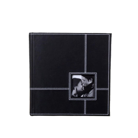Kenro Sonata Black Slip-In 6x4 Photo Album - 200 Photos Image 1