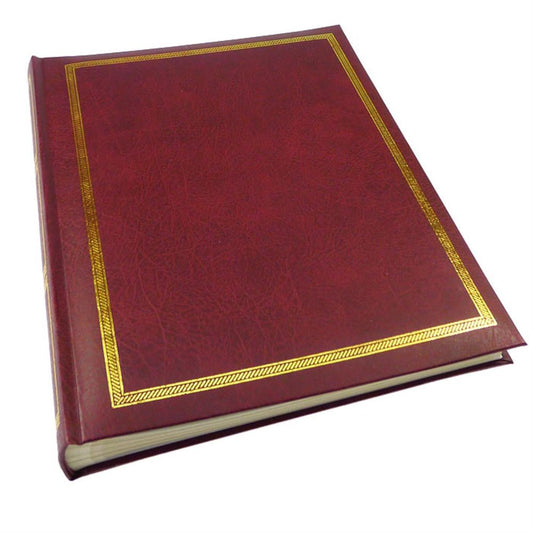 Sonata Self Adhesive Red Photo Album - 50 Sides Image 1