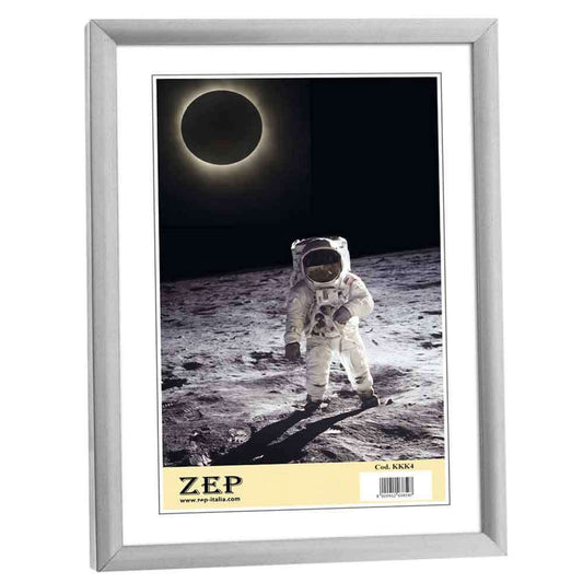 ZEP Basic Collection Photo Frame with 9x14mm Profile, Lots of Colours and Sizes Silver 15x20 cm Image 1