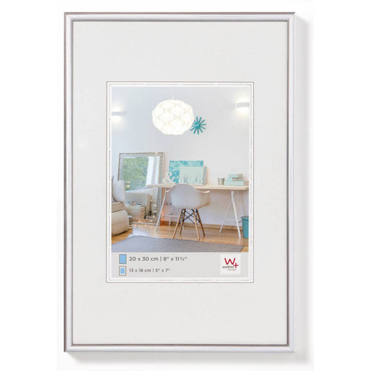 Walther New Lifestyle Photo Frame Silver A4 Image 1