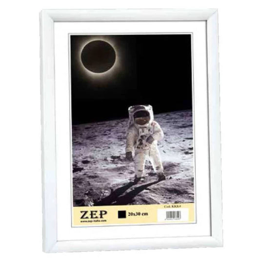 ZEP Basic Collection Photo Frame with 9x14mm Profile, Lots of Colours and Sizes White 40x60 cm Image 1